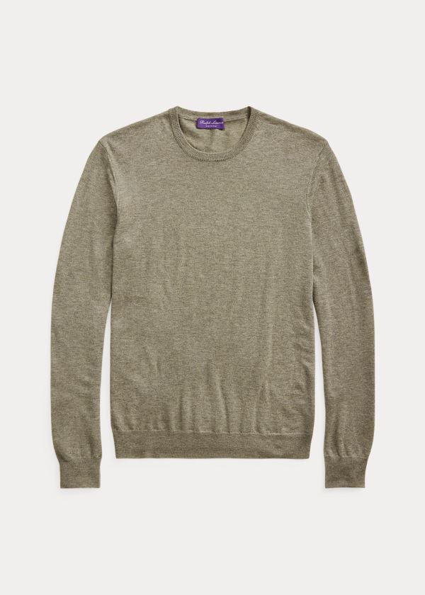 Suéter Ralph Lauren Cashmere Crewneck Homem 96083-WMJE